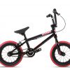 Велосипед 12″ Stolen AGENT 13.25″ Black W/ Dark Red Tires 2021