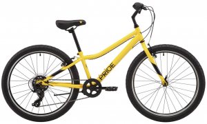 Велосипед 24″ Pride BRAVE 4.1 желтый 2021