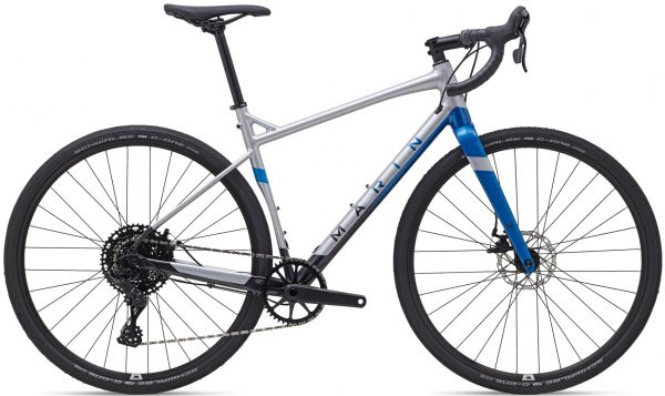 Велосипед 28″ Marin GESTALT X10 Gloss Chrome/Blue/Black 2021