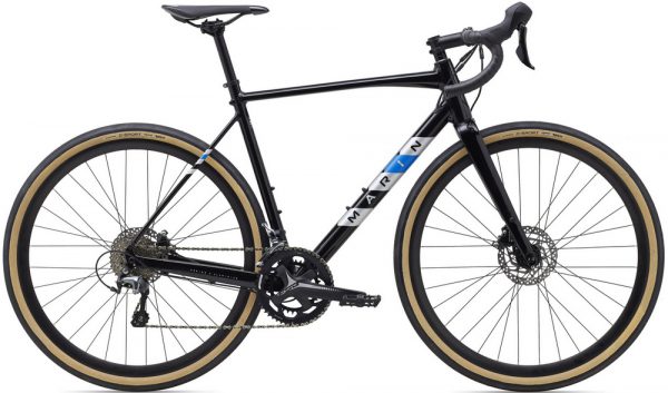 Велосипед 28″ Marin LOMBARD 2 Gloss Reflective Black / Silver / Blue 2021