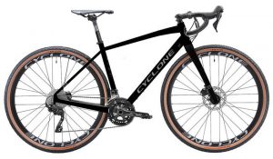 Велосипед 28″ Cyclone GSX Black 2021