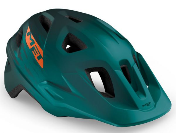 Шлем MET Echo CE Alpine Green Orange (матовый)