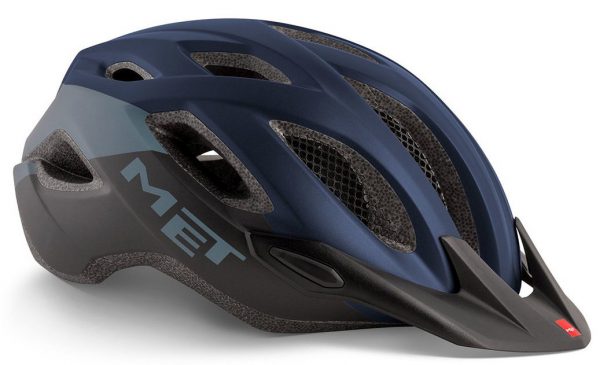 Шлем MET Crossover Blue-Black (матовый)