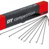 Спиці вигнуті DT Swiss Competition 2.0 / 1.8 x 258-296 мм, чорні 100 шт