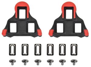 Шипи для педалей Shimano SM-SH10 без вільного ходу чорно-червоні
