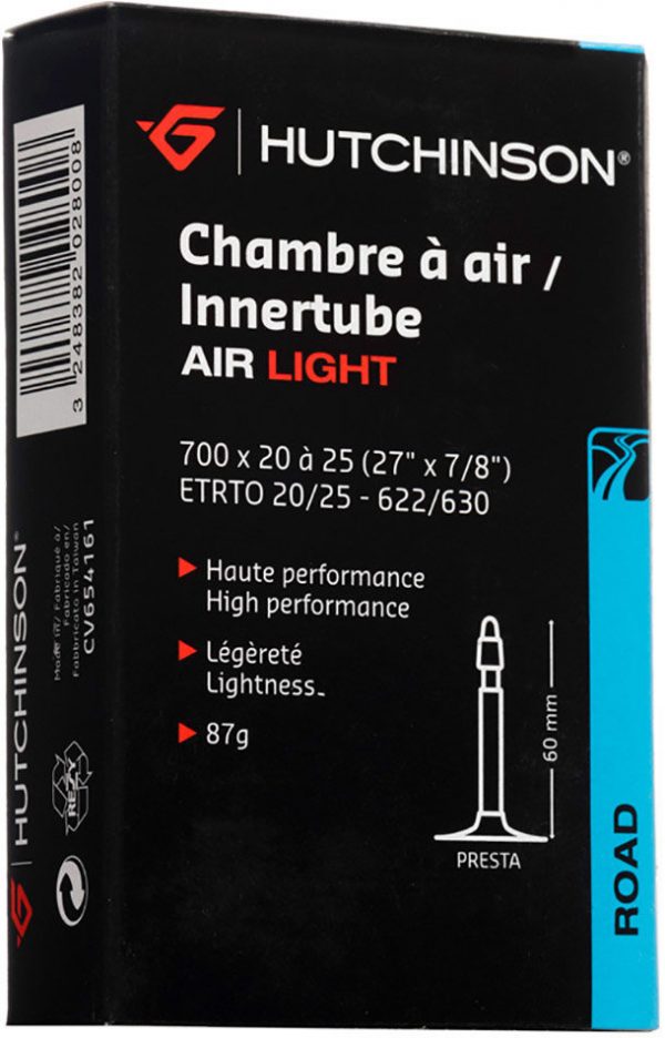 Камера Hutchinson 700х20-25 VF Air Light, 60 мм