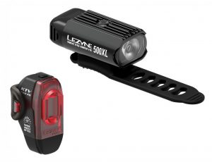 Комплект світла Lezyne Hecto Drive 500XL / KTV PRO Pair, (500/75 lumen), чорний Y13