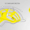 Шлем MET Mobilite MIPS CE Fluo Yellow | Matt 42656