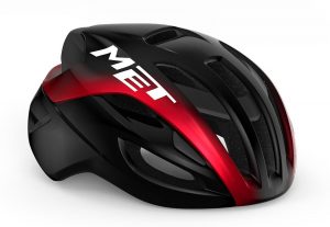 Шлем Met Rivale MIPS CE Black Red Metallic / Glossy