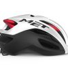 Шолом Met Rivale MIPS CE White Black Red Metallic / Matt Glossy 29056