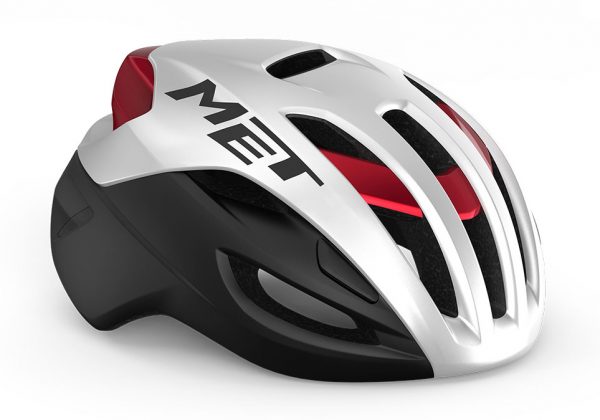 Шолом Met Rivale MIPS CE White Black Red Metallic / Matt Glossy