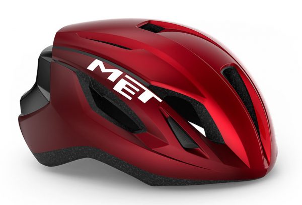 Шлем MET Strale Red Metallic Glossy