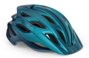 Шлем MET Veleno CE Teal Blue Metallic | Glossy