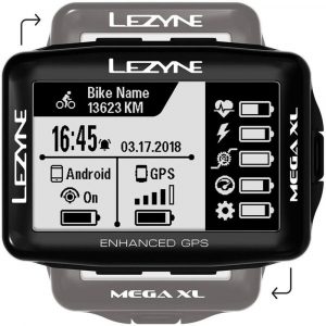 Велокомпьютер Lezyne Mega XL GPS Smart Loaded, черный Y13