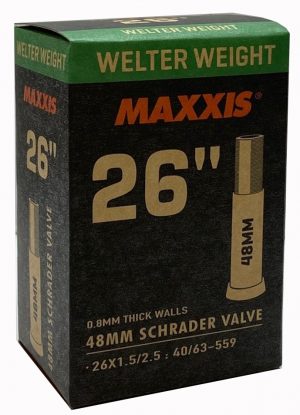 Камера Maxxis Welter Weight 26×1.5/2.5 AV L:48 мм