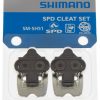 Шипы для педалей Shimano SM-SH51, МТВ SPD + гайка шипа 38821