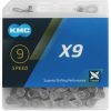 Цепь KMC X9 с замком, 116 звеньев 43892