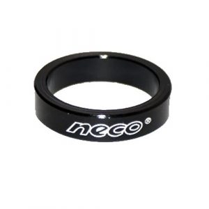 Проставочное кольцо NECO 1-1/8″ 10 мм (10 шт), черный