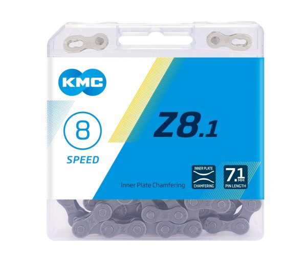 Ланцюг KMC Z8.1, 8 швидкостей, 114 ланок + замок
