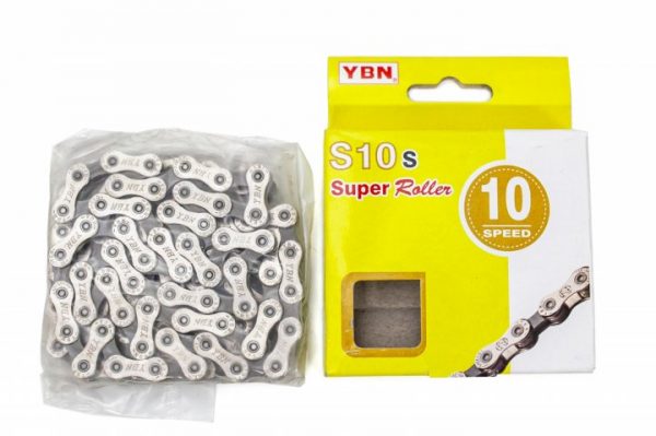 Цепь YBN S10, 116 звеньев, 10 скоростей, с замком