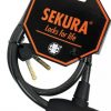 Велозамок SEKURA Spiral Cable KB 201 (12 x 85 см)