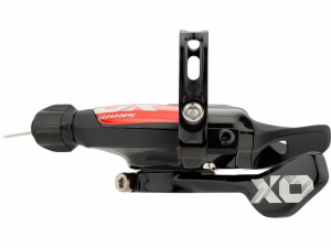 Манетка Sram X01 DH 7 скоростей, черно-красный