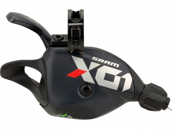 Манетка Sram X01 Eagle Single Click Trigger Lunar 12 скоростей, черно-красный