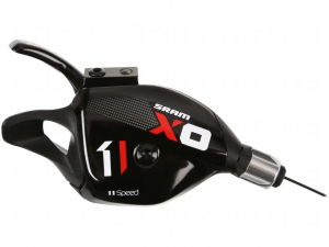 Манетка Sram X01 Trigger 11 скоростей, черно-красный