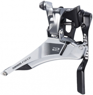 Передний переключатель Sram Force22 Yaw Braze-on with Chain Spotter