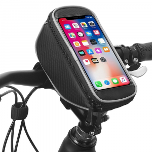 Велосумка на кермо під смартфон до 6.5″ Sahoo R-Tex 11810L-A (без лого)