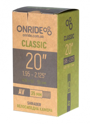 Камера Onride Classic 20″x1.95-2.125″ AV 35