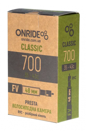 Камера Onride Classic 700×35-43c FV 48 RVC – разборный ниппель
