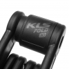 Велозамок фолдинговый KLS Fold 30 3.5х750 мм 55582