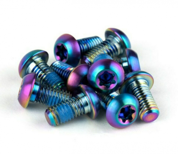 Болти ротора Sram Titanium T25 Rainbow Bolts (12 шт.)