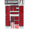 Набір наліпок на вилку RockShox Kit 35мм DC 61944