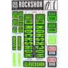 Набор наклеек на вилку RockShox Kit 35мм DC