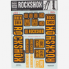 Набір наліпок на вилку RockShox Kit 35мм Dual Crown 61932