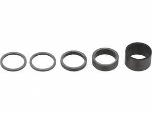 Проставки рулевой колонки RockShox UD Carbon, Gloss Black Logo