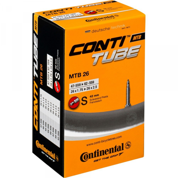 Камера Continental MTB Tube 26″, 47-559->62-559, S42