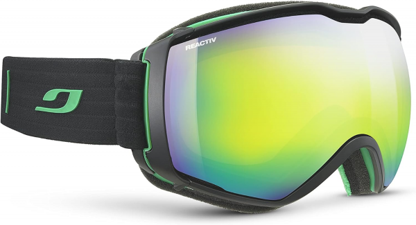 Маска горнолыжная Julbo 740 75 141 Aerospace Black/Green RV AA2-3V