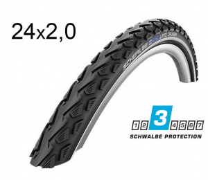 Покрышка 24×2.00 (50-507) Schwalbe Land Cruiser K-Guard HS450 B/B SBC