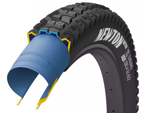 Покрышка 27.5×2.6 (66-584) GoodYear Newton MTR Trail Tubeless Complete, Black