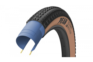 Покришка 29×2.4 (61-622) GoodYear Peak Ultimate Tubeless Complete, Blk/Tan