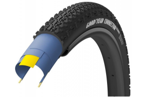 Покрышка 700×40 (40-622) GoodYear Connector, Tubeless Complete, Folding, Black, 120tpi