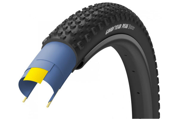 Покрышка 700×40 (40-622) GoodYear Peak, Tubeless Complete, Folding, Black, 120tpi