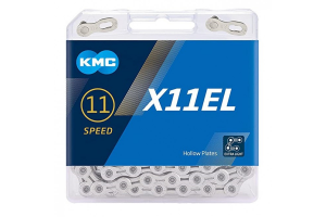 Ланцюг KMC X11EL 11 швидкостей 118 ланок + замок, Silver