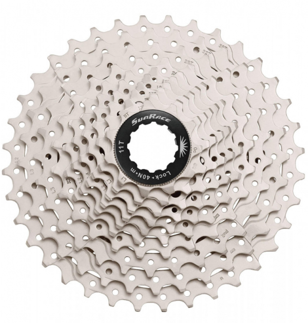 Касета Sun Race MS MTB 10 швидкостей 11-36T, алюмінієвий павук