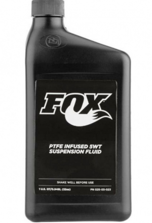 Масло Fox Suspension Fluid 5 wt Teflon Infused 946 мл