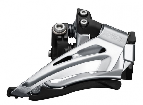 Передний переключатель Shimano Deore FD-M6025-L 2х10, Low Clamp, Top-Swing, Down-pull