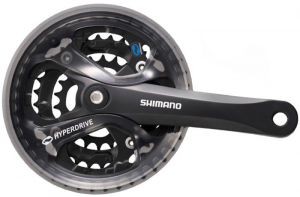 Шатуни Shimano Acera FC-M361 175 мм 48х38х28, 3×8/7 швидкостей